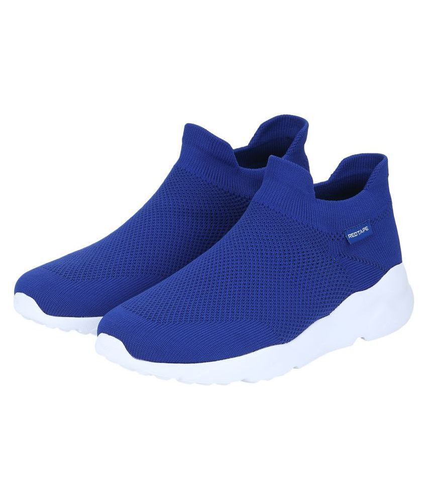 red tape blue shoes
