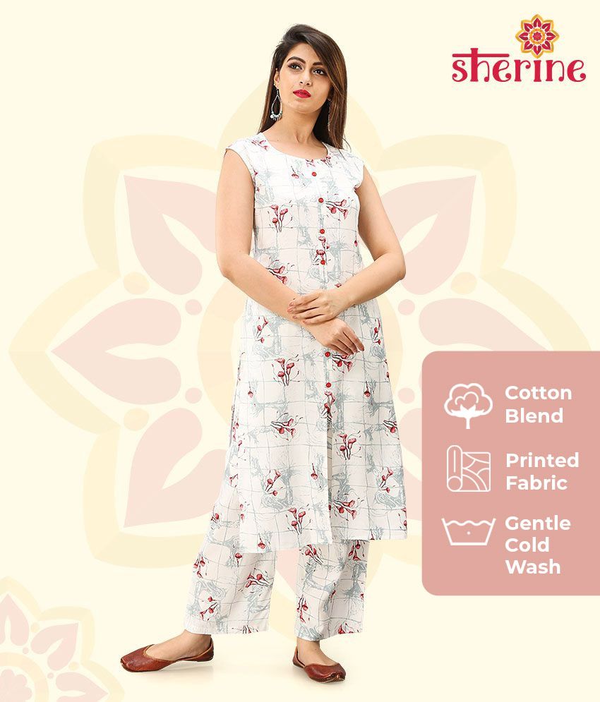 w cotton kurtis