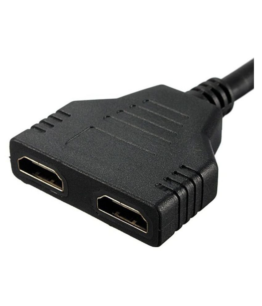 Buy 1080P HDMI Port Male to Female 1In 2 Out Splitter Cable Adapter for