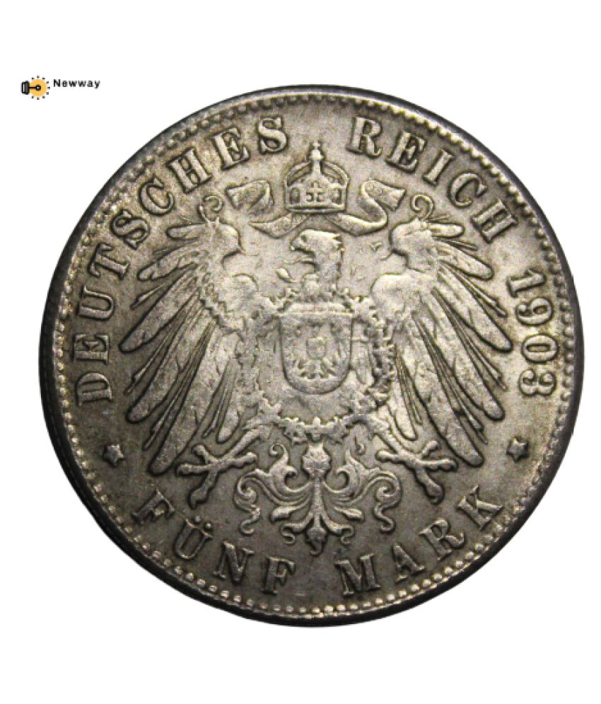     			5 Mark 1904 - Replica De Panama Deutsches Reich 1903 Extremely Rare Issue Coin