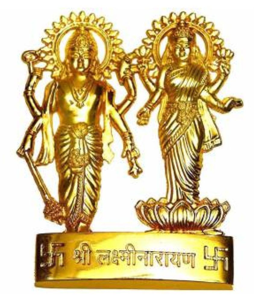     			ANANYA ENTERPRISE - Vishnu Laxmi Brass Idol