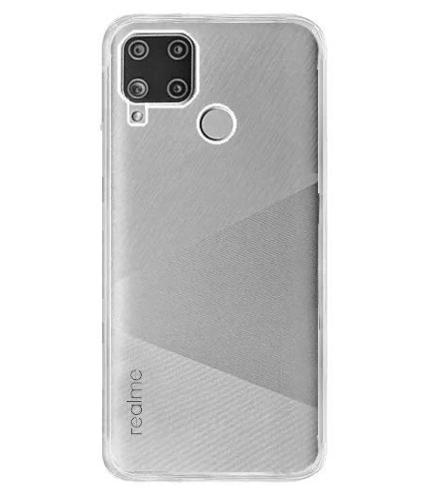     			Realme C12 Shock Proof Case KOVADO - Transparent Premium Transparent Case