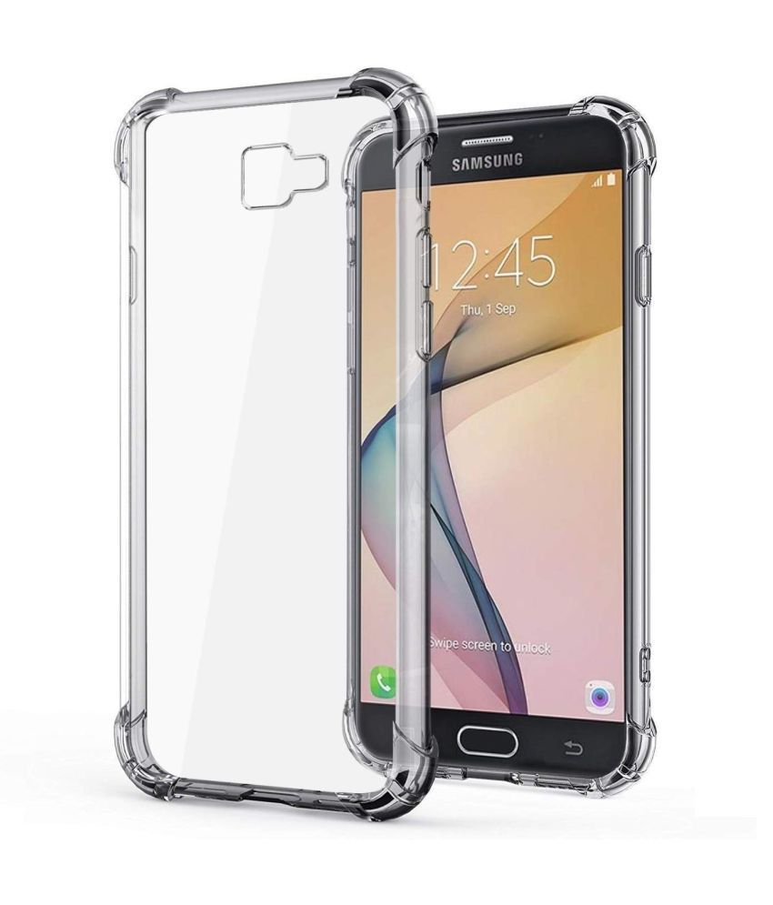    			Samsung Galaxy J7 Prime Shock Proof Case Kosher Traders - Transparent Premium Transparent Case