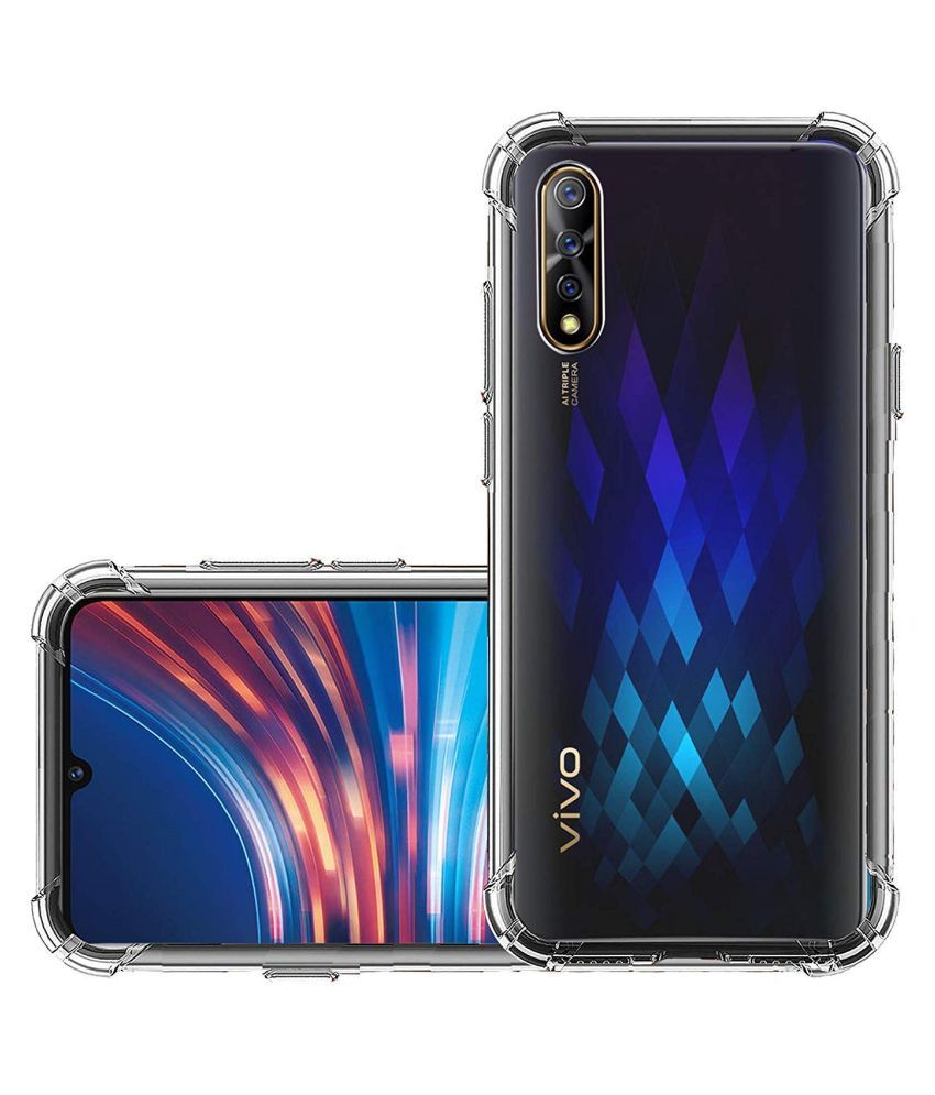     			Vivo S1 Shock Proof Case Megha Star - Transparent Premium Transparent Case