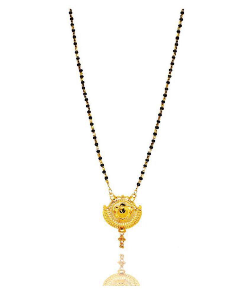     			h m product Gold Plated Letest & Designer Mangalsutra For Women-100217
