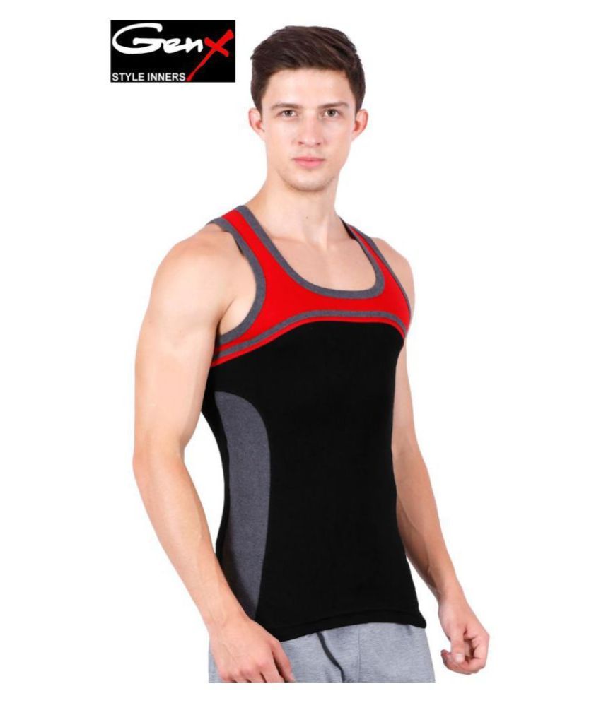 Genx Multi Sleeveless Vests Pack of 3 - Buy Genx Multi Sleeveless Vests ...