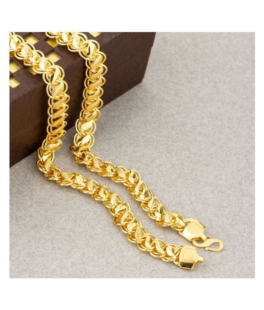     			Goodkin Gold Plated Chain ( Set of 1 )