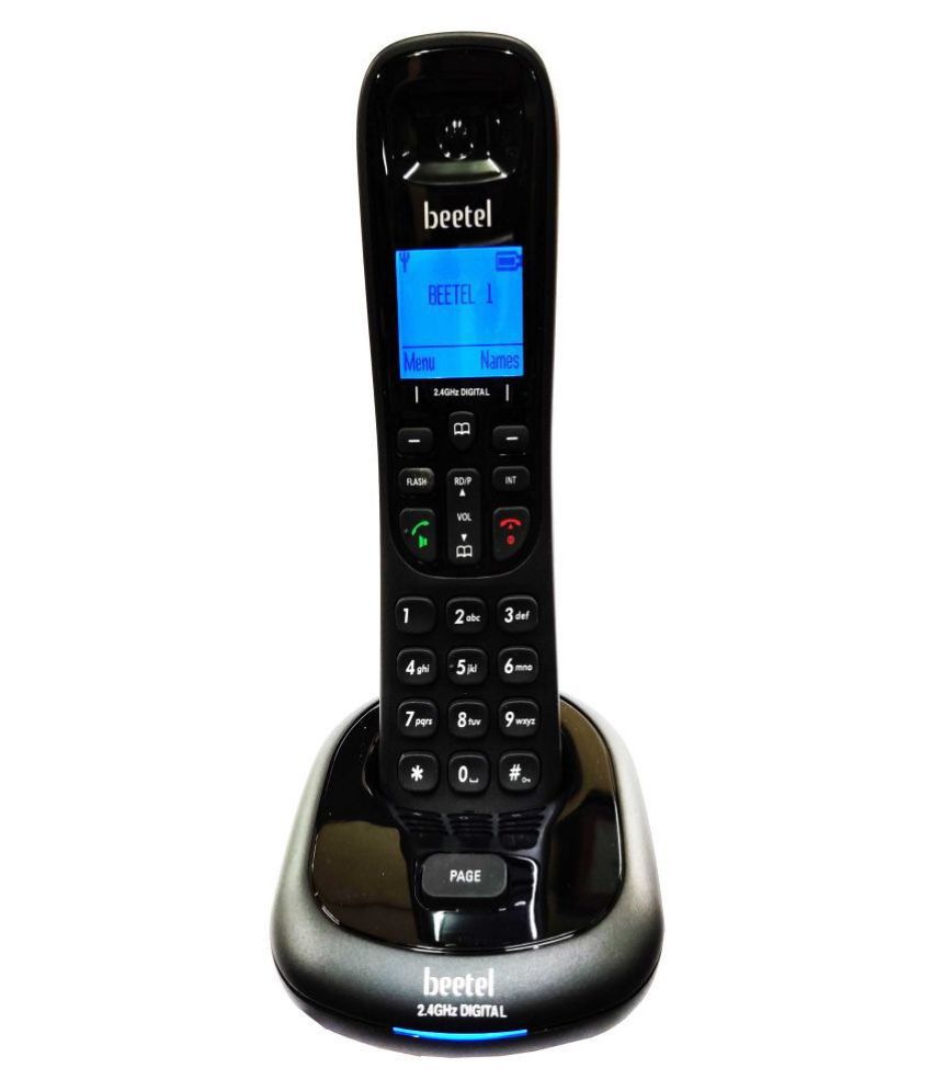 Beetel na Cordless Landline Phone ( Black )