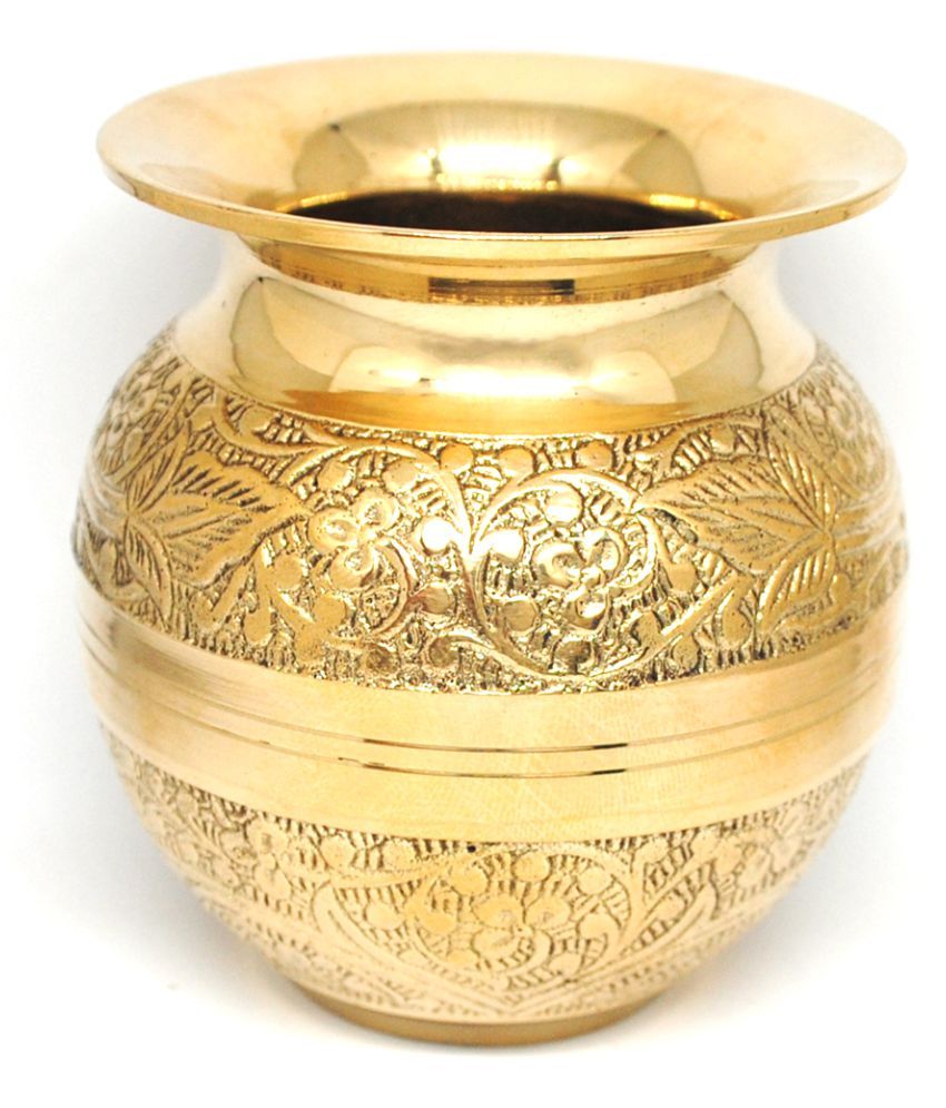 Brass Pooja Kalash Buy Brass Pooja Kalash at Best Price in India on