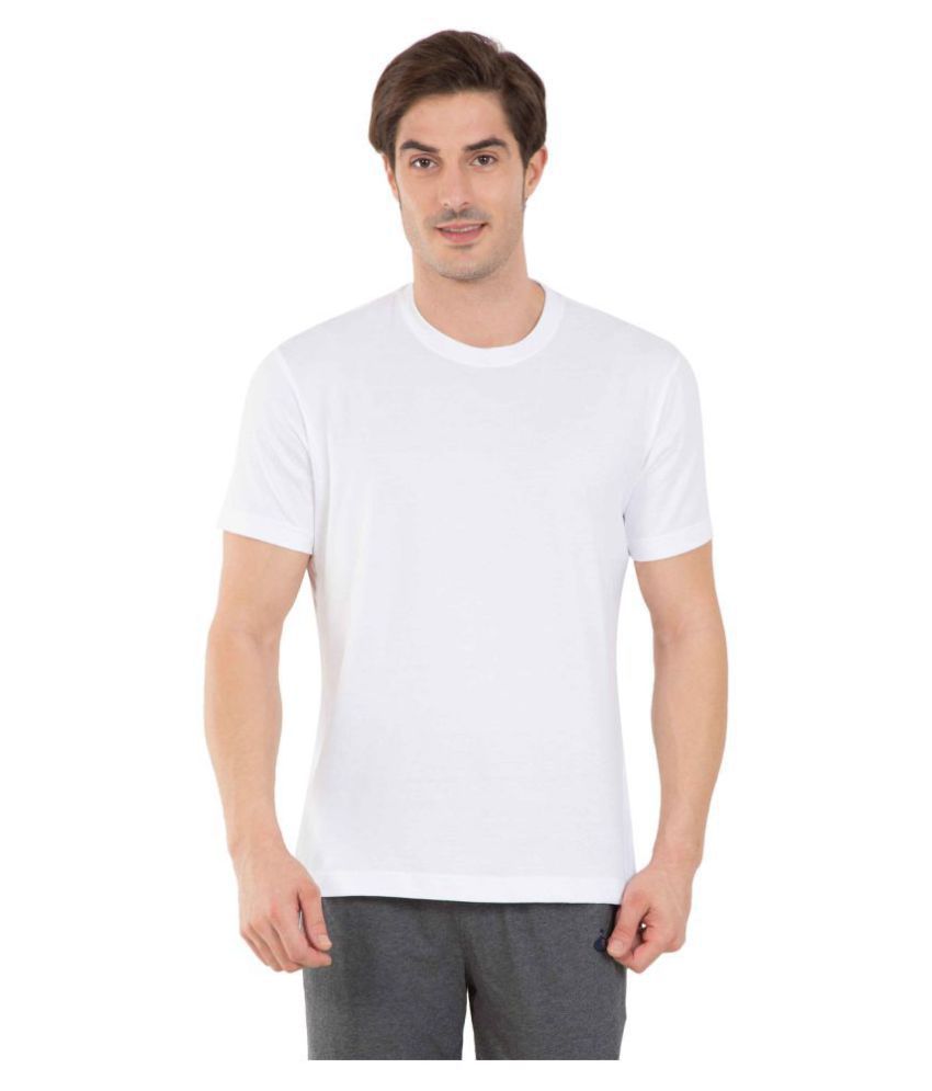 Jockey White T Shirts Single Pack
