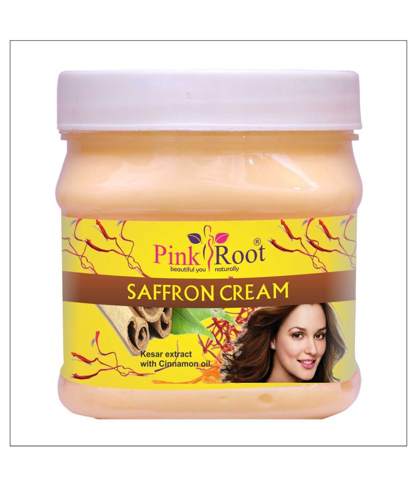 Pink Root Saffron Cream 500gm With Cold Cream Milk Honey 500gm Day