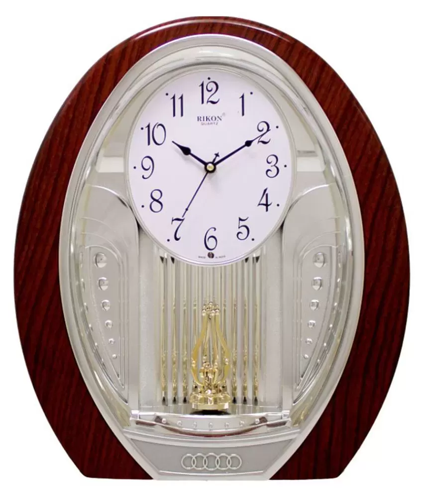 RIKON Circular Analog Wall Clock RK-8251 PL ( 32 x 4 cm ): Buy RIKON  Circular Analog Wall Clock RK-8251 PL ( 32 x 4 cm ) at Best Price in India  on Snapdeal