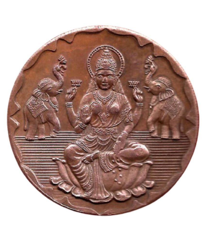     			Sanjay Online Store - GODDESS LAXMI DEVI EAST INDIA CO.TEMPLE TOKEN COIN 1 Numismatic Coins