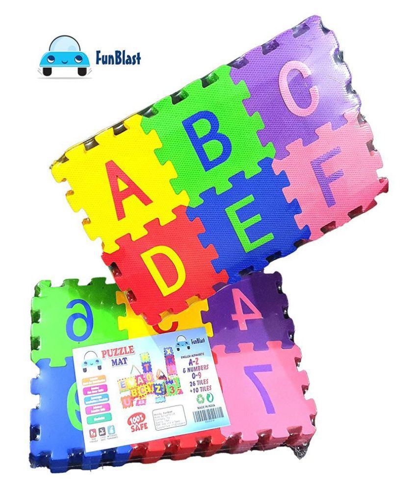 Kids Puzzle Foam Mat For Children, Foam Alphabet Floor Tiles