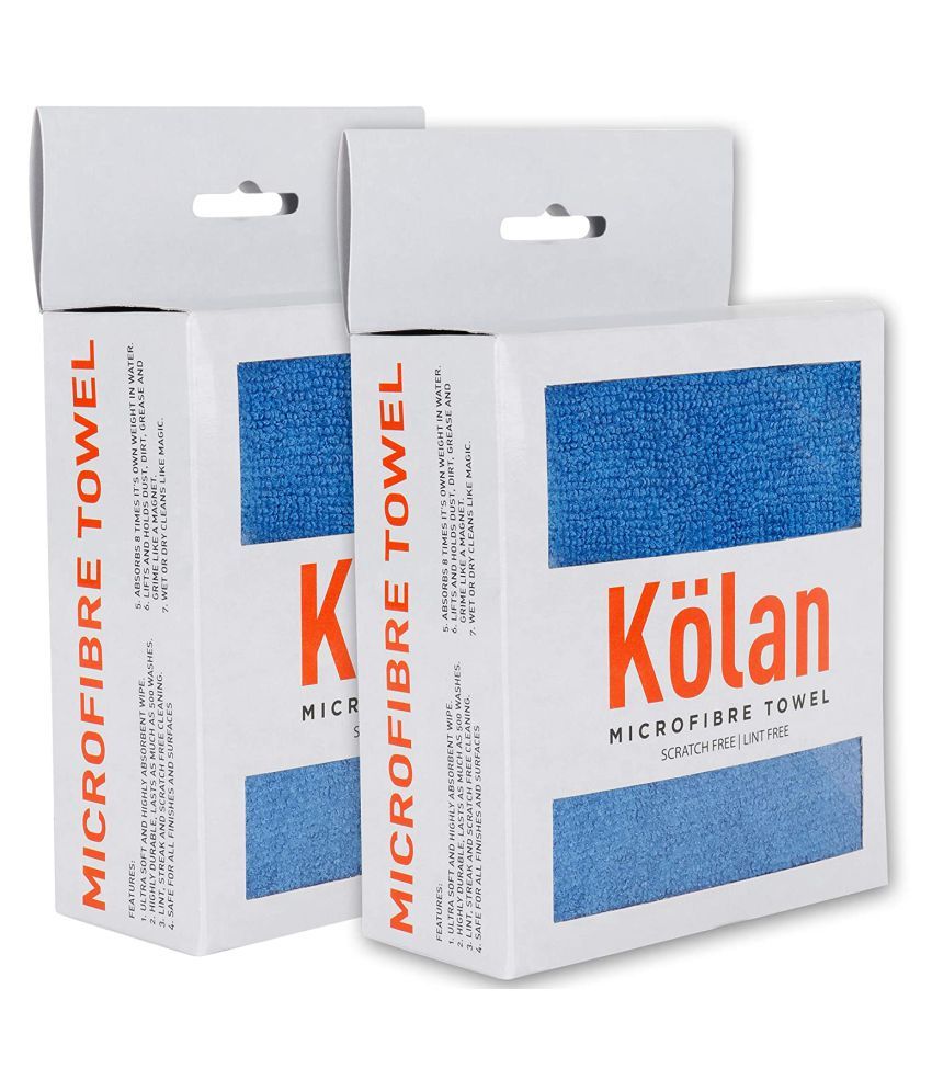 Kolan Ultra Soft, Non Abrasive MultiPurpose Microfiber Towel/Cleaning