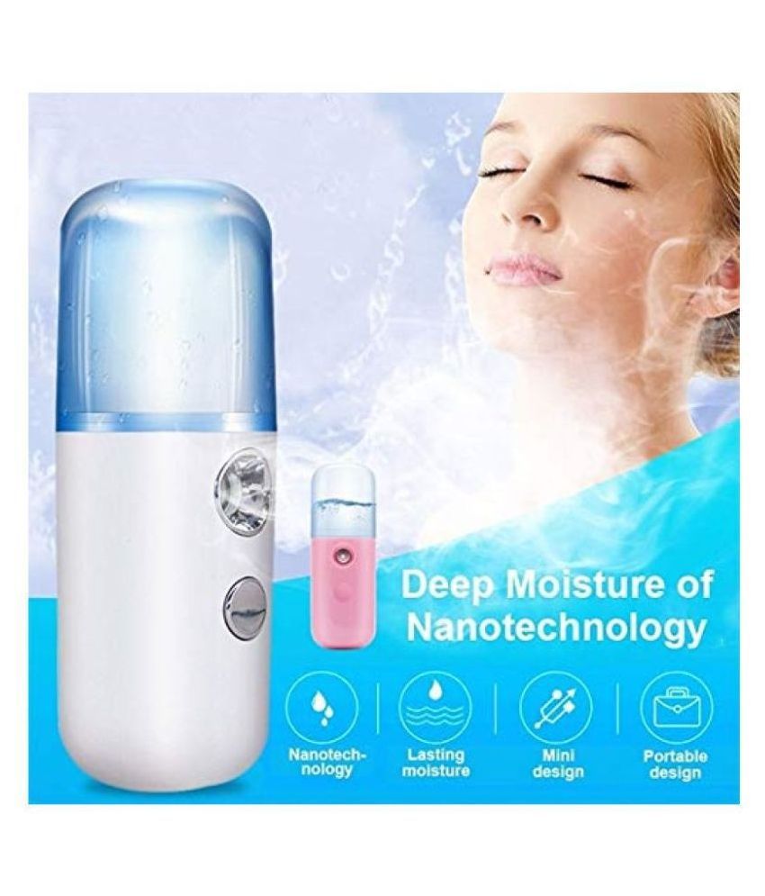 Nano Mist Moisturizing Spray Bottle USB Connected Skin Freshener 150 mL ...