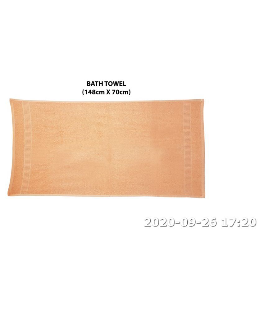 aspen home Single Cotton Bath Towel Orange - Buy aspen home Single