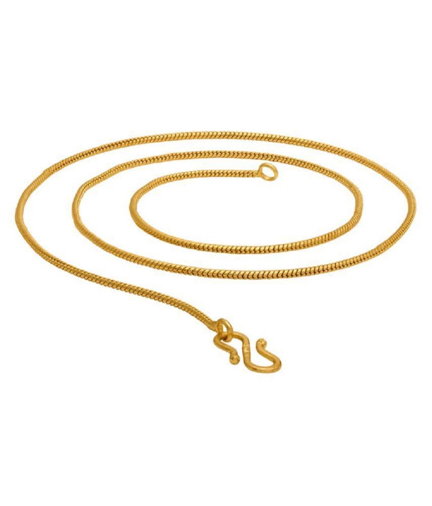     			h m product Gold Plated Mens Women Necklace Chain-10017