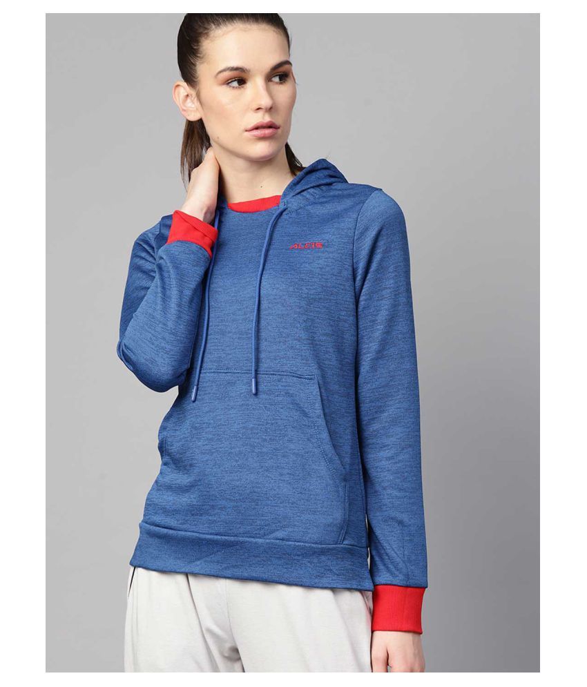     			Alcis - Blue Polyester Women's Sweatshirt