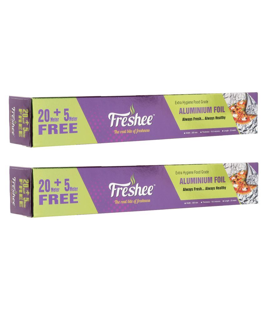     			Freshee 25m Aluminium Foil Pack of 2