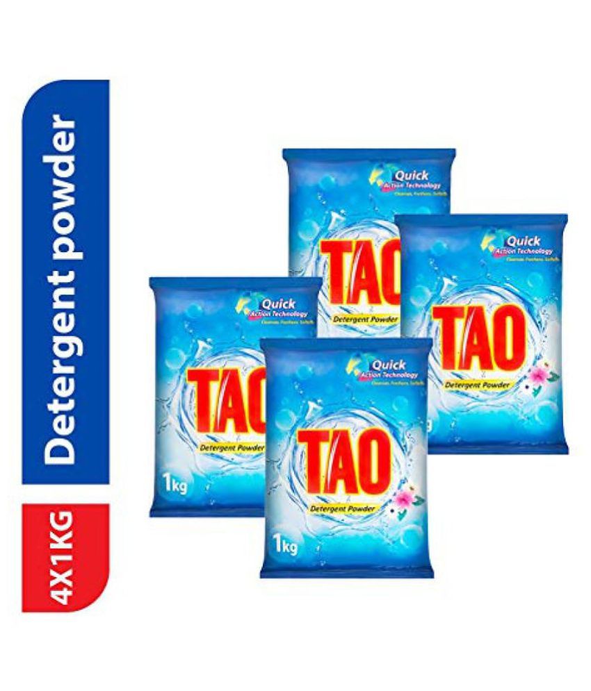 TAO Detergent Powder 1 kg Buy TAO Detergent Powder 1 kg at Best Prices in India Snapdeal