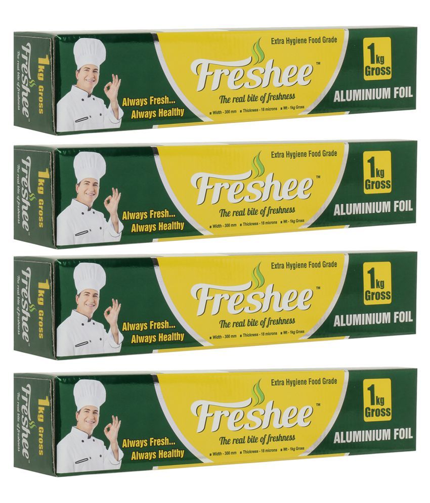     			Freshee 1kg Gross Aluminium Foil Paper Pack of 4