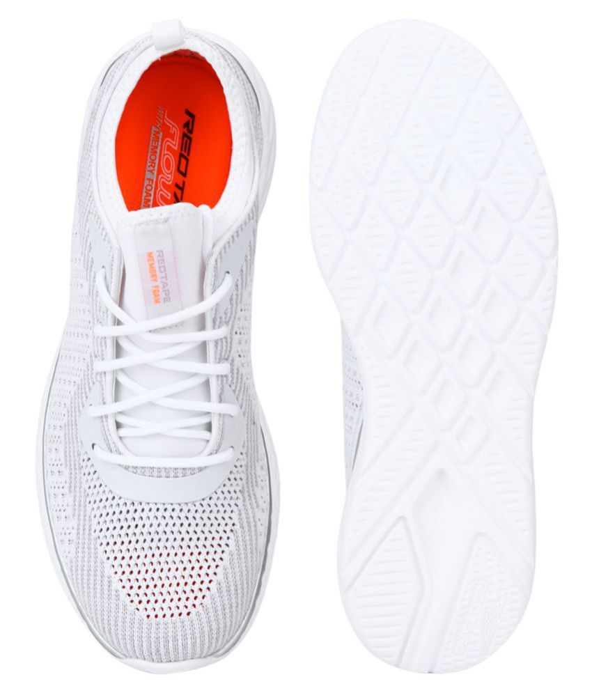 Red Tape Walking White Running Shoes - Buy Red Tape Walking White ...