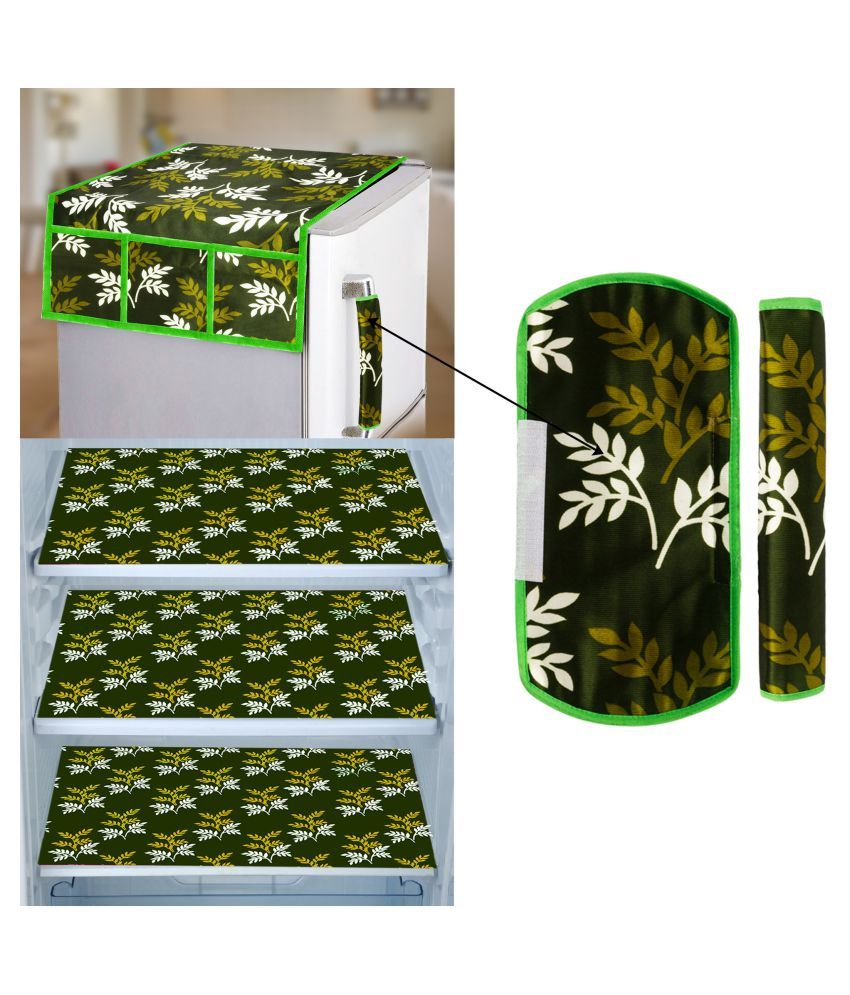     			E-Retailer - Green PVC Fridge  Top Cover (Pack of 6)