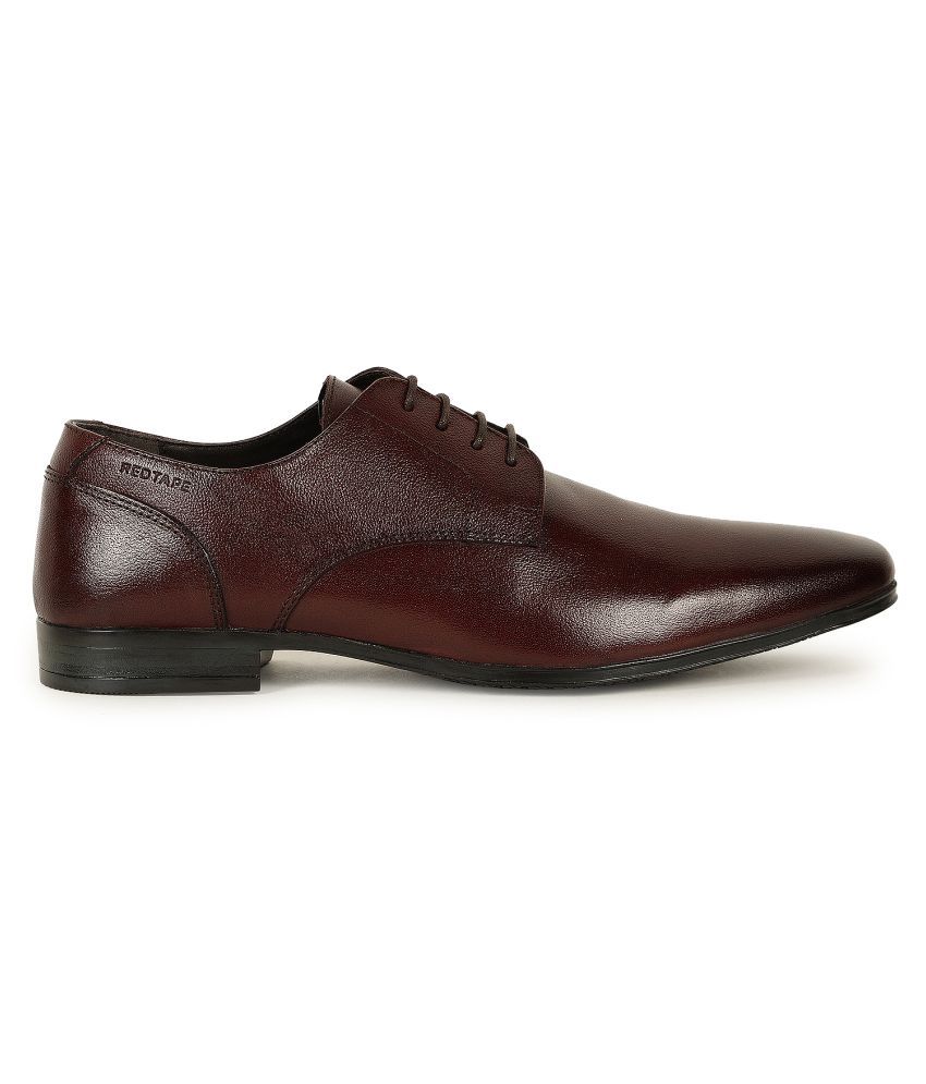 red tape derby formal shoes