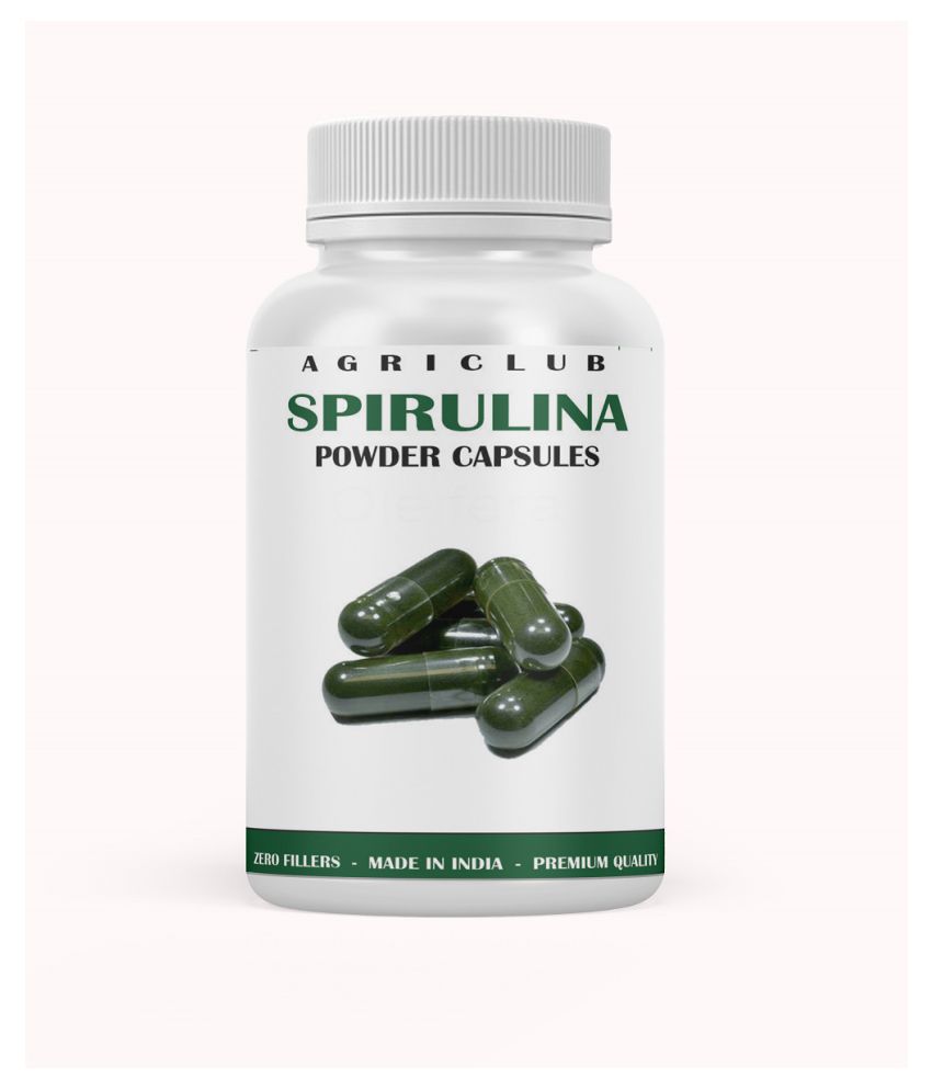     			AGRI CLUB spirulina extract Capsule 60 no.s Pack Of 1