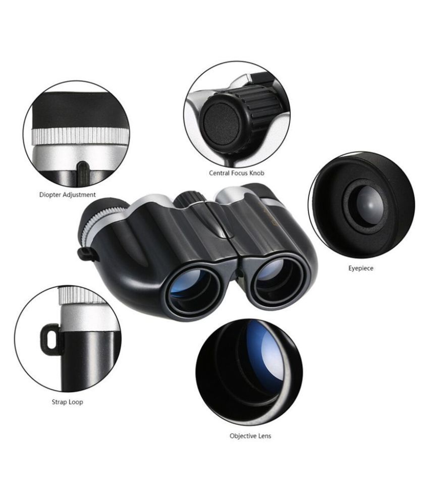 Binocular 10x22 Monocular Foldable Telescope,HD Monocular Dual Focus