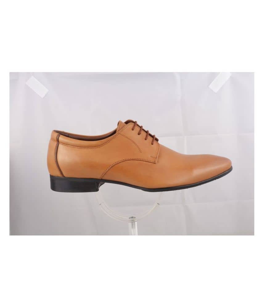 mochi tan formal shoes
