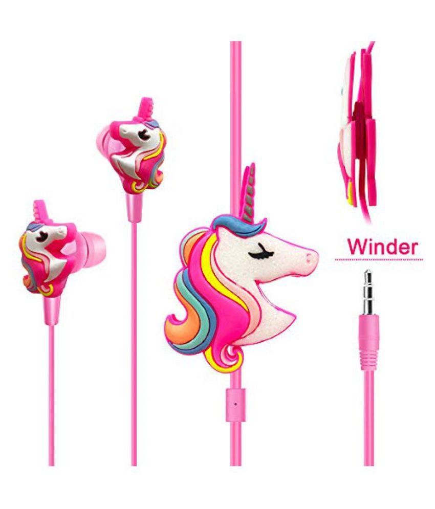 unicorn earphones with mic