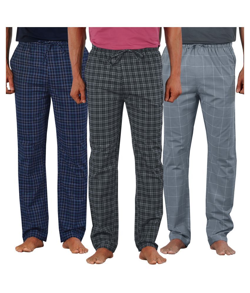     			XYXX Pack of 3 Pyjamas ( Multi )