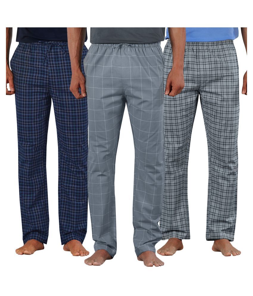     			XYXX Pack of 3 Pyjamas ( Multi )