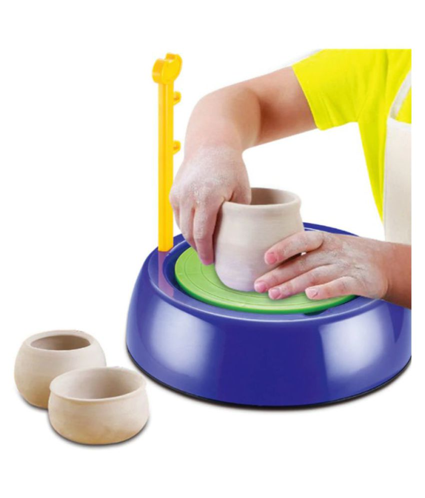 Play Pacific Multicolour Plastic Clay & Molding pottery wheel Activity