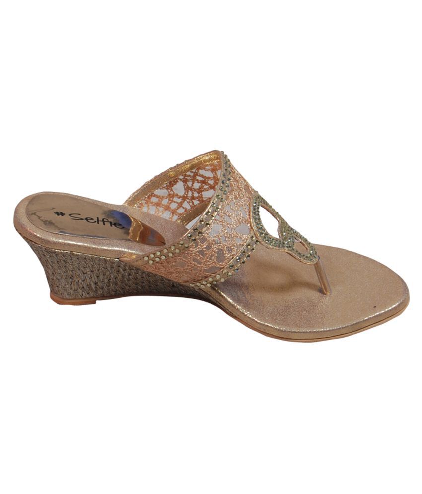 Shama-Footwears Brown Floater Sandals Price in India- Buy Shama ...