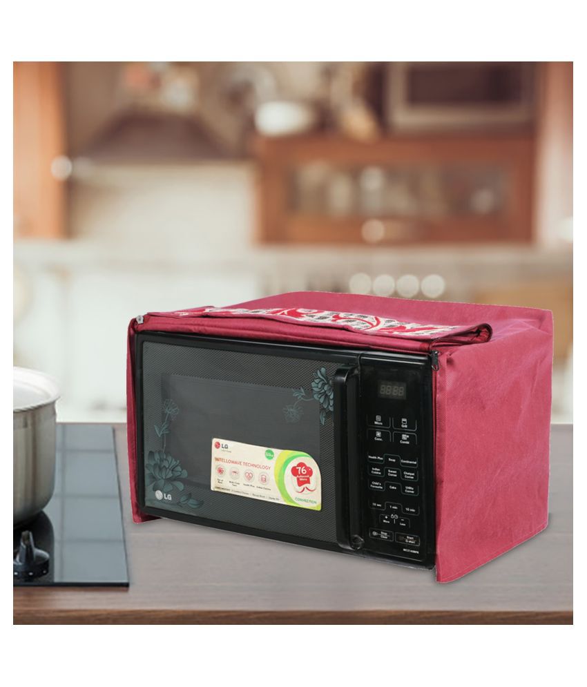     			E-Retailer Single Polyester Pink Microwave Oven Cover - 29L & above
