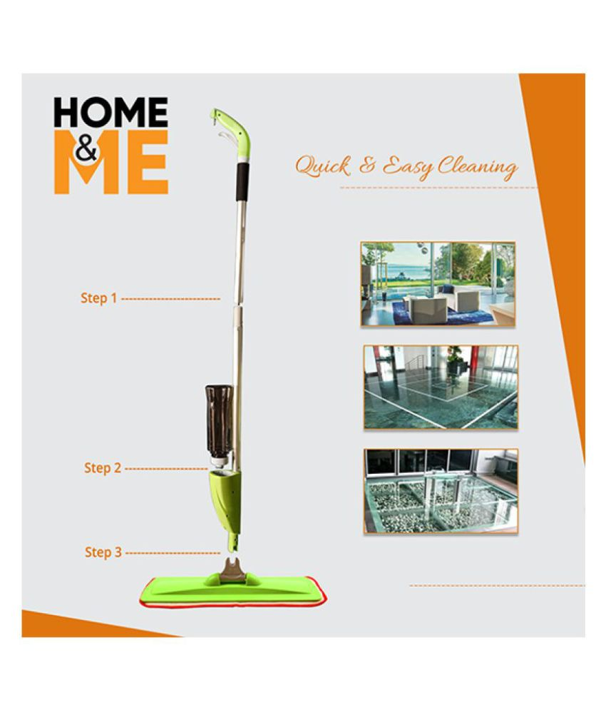Home&Me FlexiWipe durable Spray Mop Floor cleaning Mop Mop with