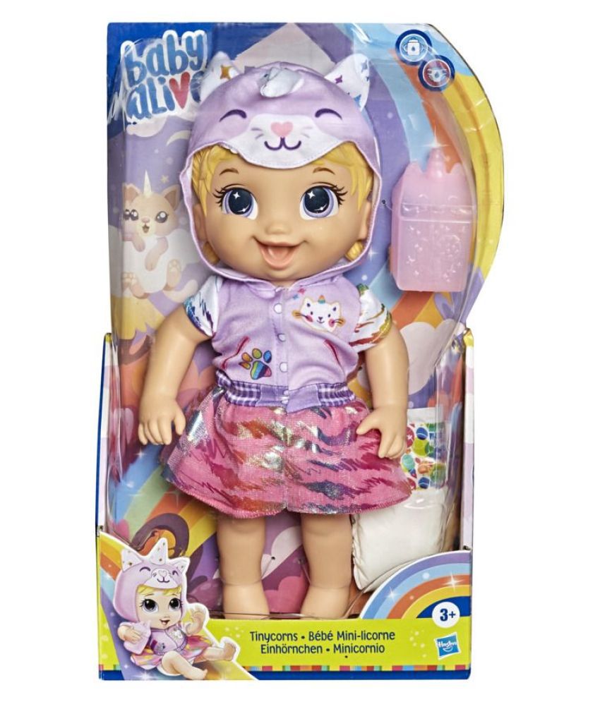 Baby Alive Tinycorn Unicorn Doll with Accessories
