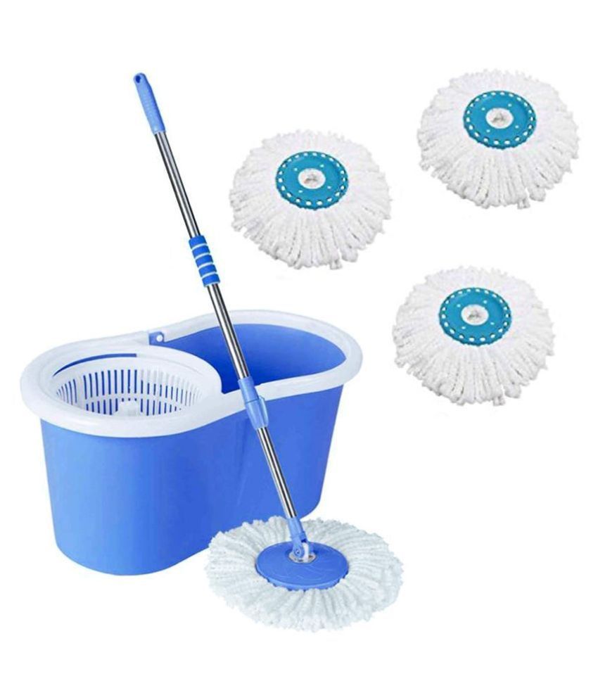 regular wants Single Bucket Mop 360 Degree Easy Magic Cleaning Scrub Pad Mop Set