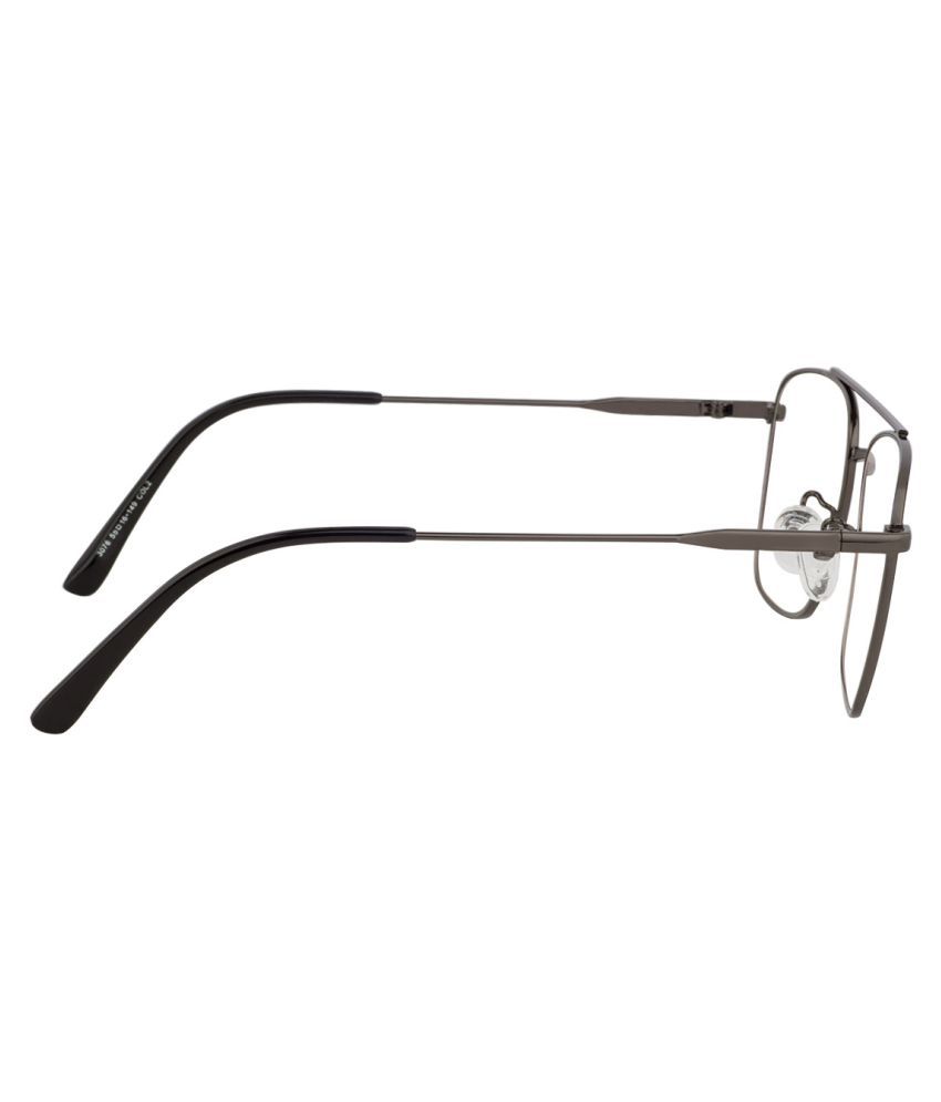 Buy Arizona Sunglasses Gun Metal Rectangle Spectacle Frame FR743 Online ...