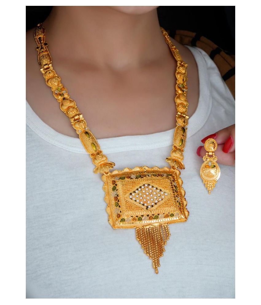 Oracle Gold Plated Rajwadi Mangalsutra 