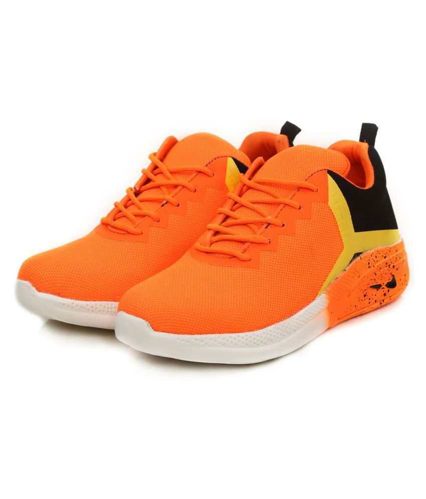 Highfie Outdoor Orange Casual Shoes - Buy Highfie Outdoor Orange Casual ...