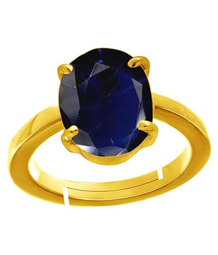 Blue Sapphire Neelam 6.25 Ratti Blue Sapphire Stone: Buy Blue Sapphire ...