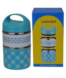 lunch box blue