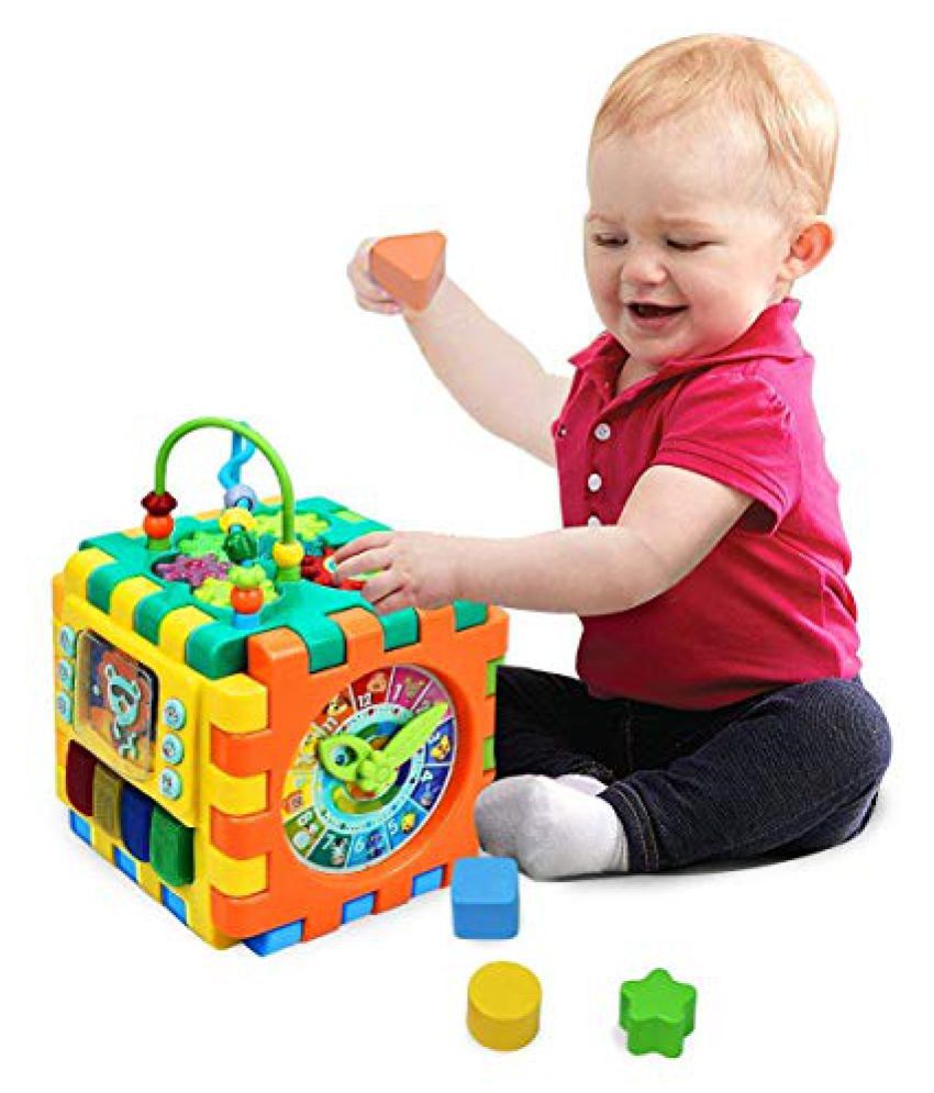 Activity Cube Multipurpose Play Centre for Toddlers and Kids, Skill ...