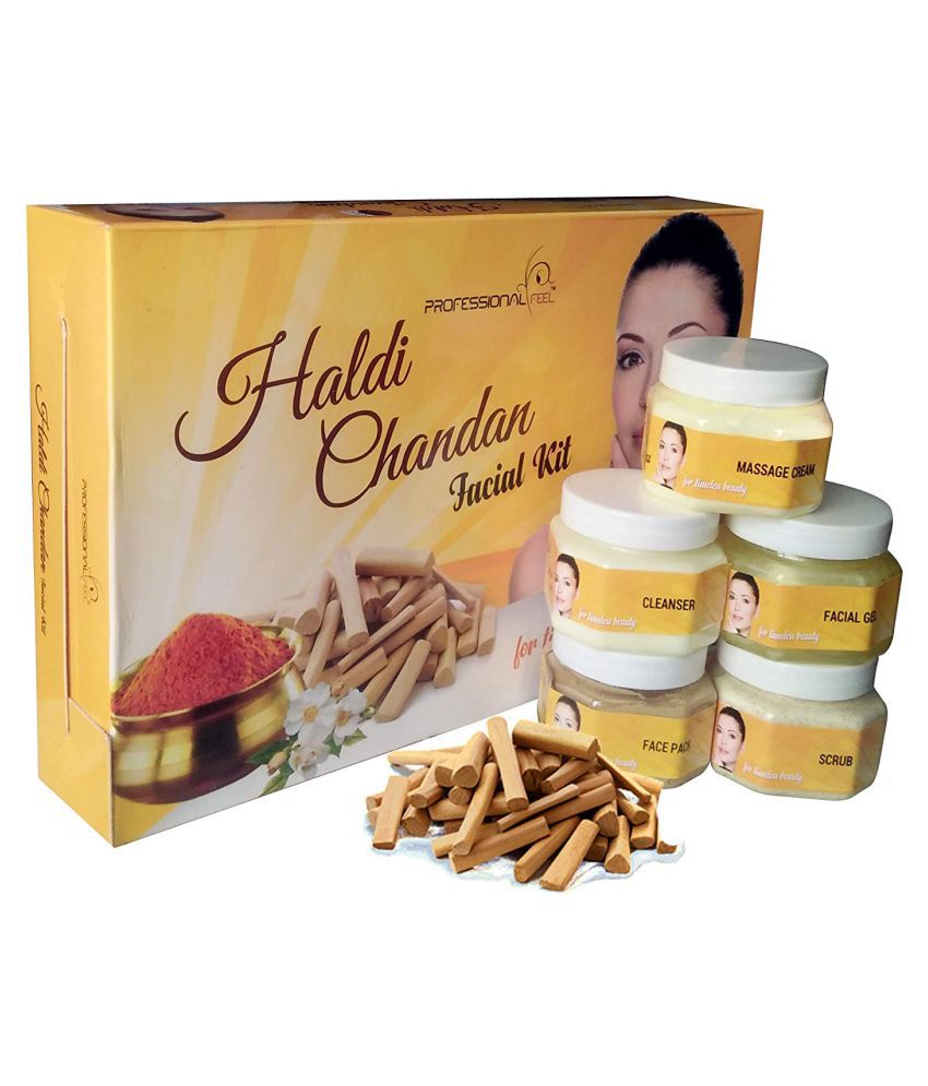 Professional Aloevera Haldi Chandan Facial Kit 500 G Pack Of 2 Buy