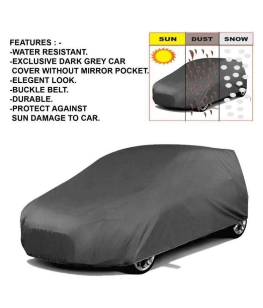 EKRS Grey Matty Car Body Cover / Car Cover For Maruti Wagon R Stingray