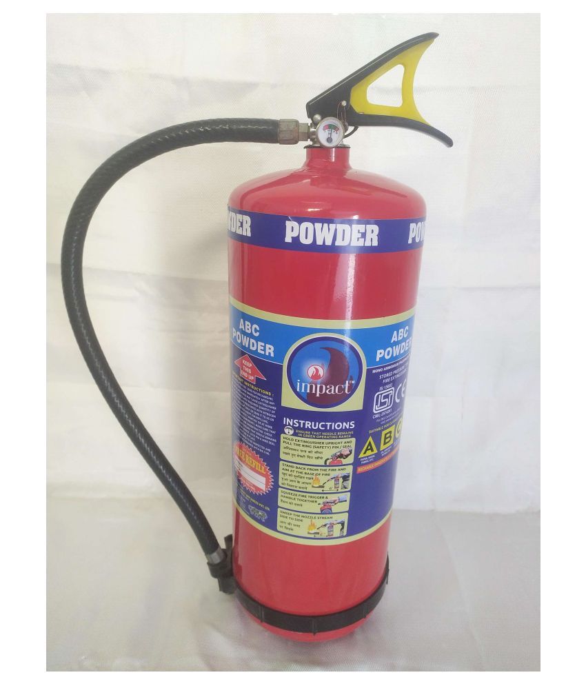 Buy IMPACT Fire Extinguisher ABC Type 4 Kg Fire Extinguishers